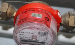 Антимагнитная пломба на счётчике воды