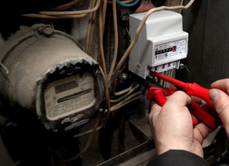 замена счётчика